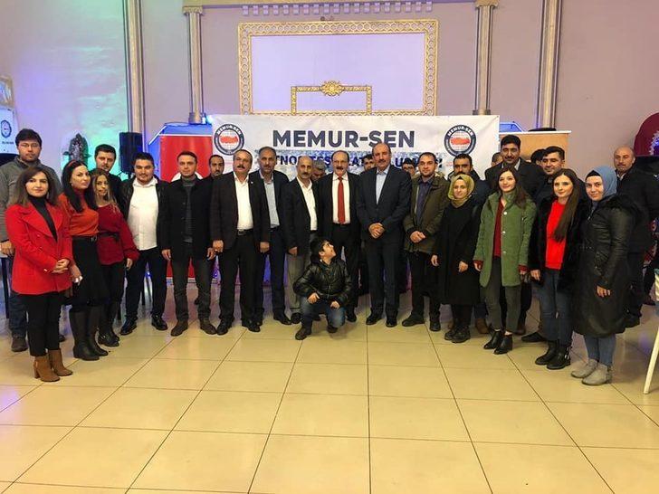 Memur-Sen Patnos teşkilat buluşması yapıldı G1