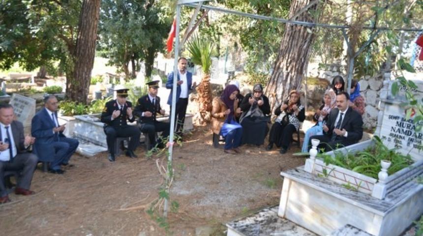 &Ccedil;anakkale şehitleri Bozyazı&rsquo;da anıldı