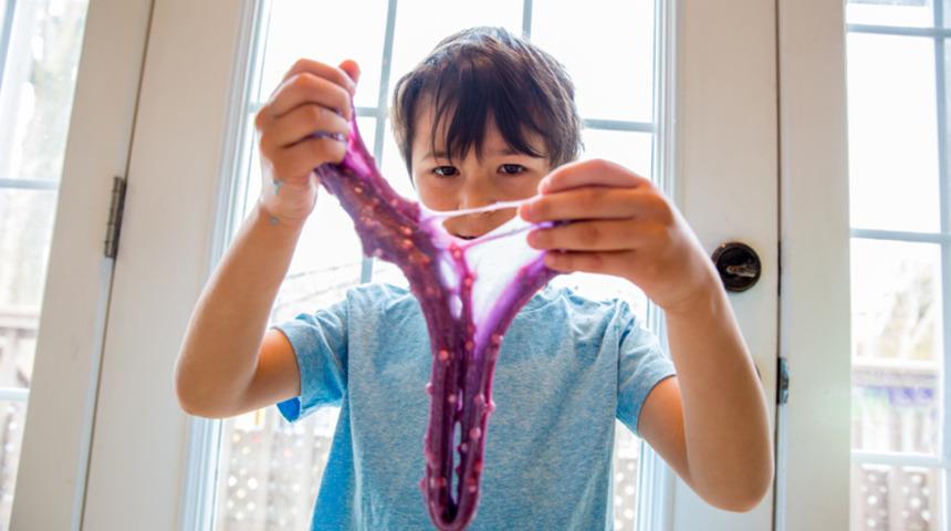 Slime nasıl yapılır? İşte evde uygulayabileceğiniz slime y&ouml;ntemi