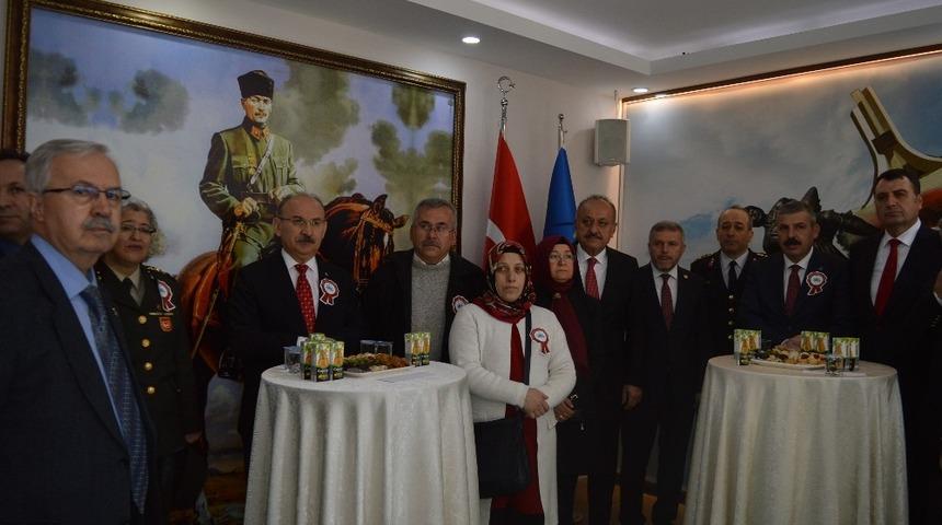 Harp Malul&uuml; Gaziler, Şehit Dul ve Yetimleri Derneği, Kastamonu protokol&uuml;n&uuml; ağırladı