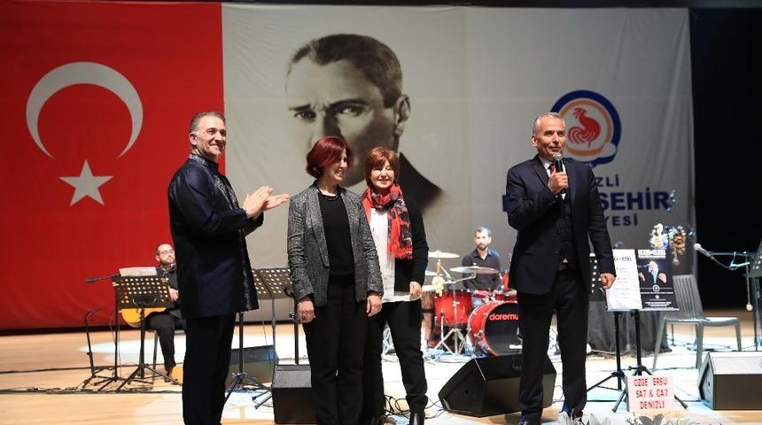 Denizli&rsquo;de &rsquo;Sazz ve Cazz&rsquo; konseri