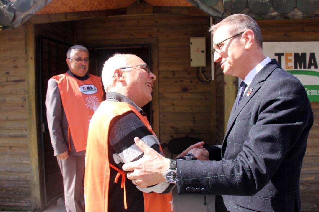 Tellioğlu&rsquo;ndan TEMA&rsquo;ya ziyaret