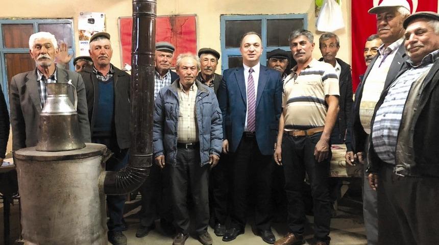 Bağımsız aday G&ouml;k&ccedil;e Kale Mahallesinde projelerini anlattı