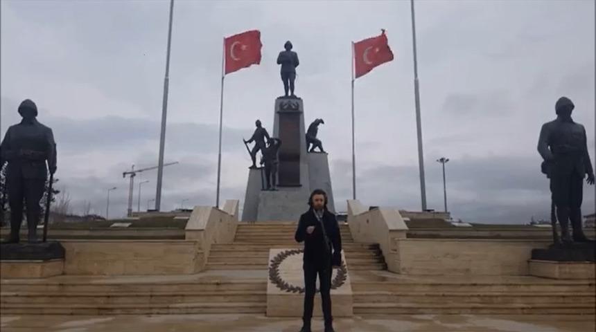 18 Mart ruhu i&ccedil;in &ouml;ğrencilerden &ouml;zel video