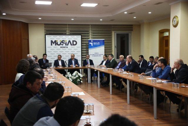 MÜSİAD Konya’da İstihdam Seferberliği bilgilendirme toplantısı