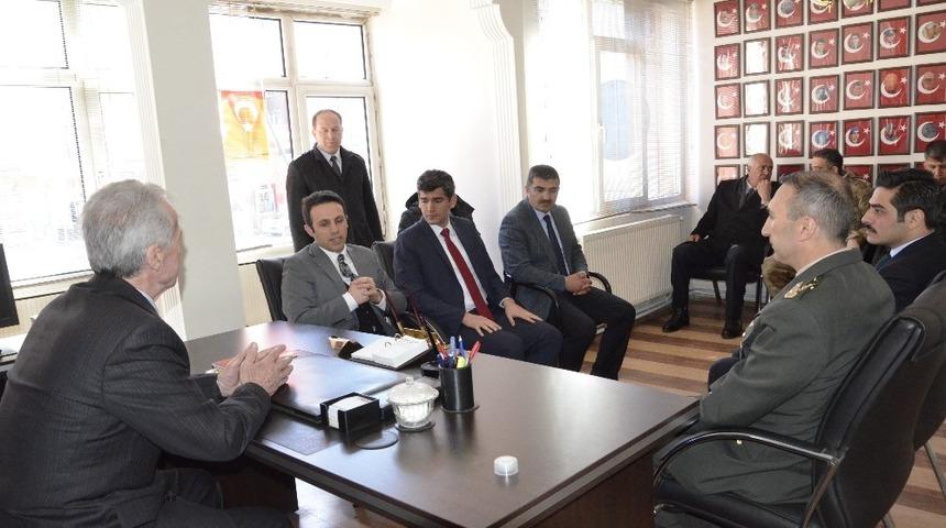 Şehit yakınları ve Gazi Derneklerine ziyaret