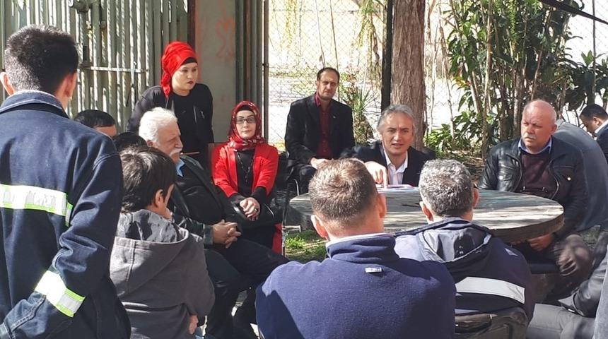 Ayan, TTK Makine İkmal Daire Başkanlığı’nda