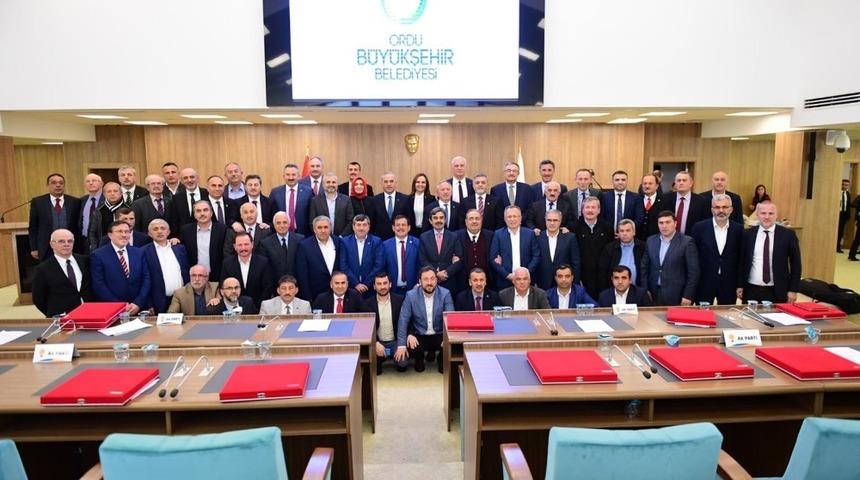 Ordu B&uuml;y&uuml;kşehir Kurucu Meclisi son kez toplandı