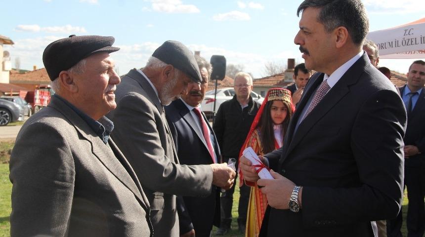 &Ccedil;orum&rsquo;daki arazi toplulaştırma &ccedil;alışmaları