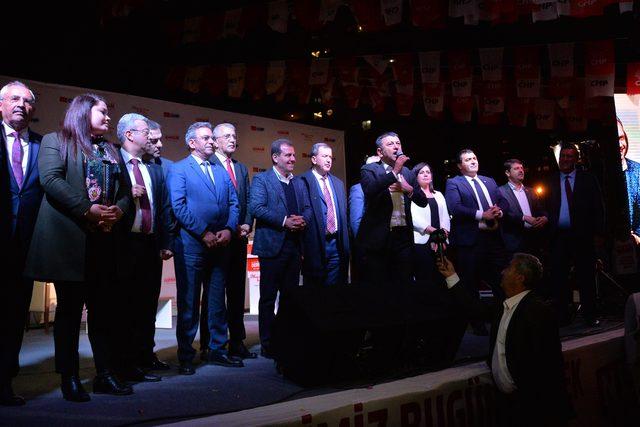 CHP Genel Başkan Yardımcısı Veli Ağbaba Mersin'de