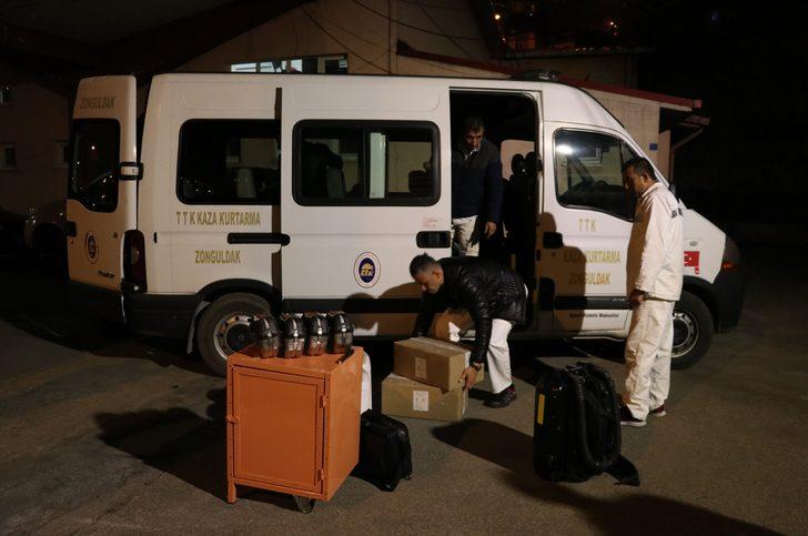 Define tünelinde mahsur kalanları kurtarmak için yola çıktılar G2