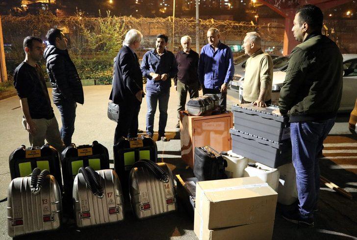 Define tünelinde mahsur kalanları kurtarmak için yola çıktılar G4