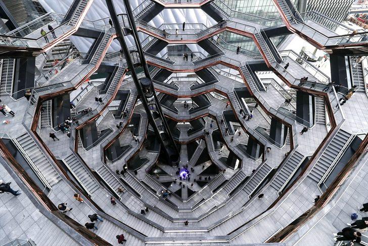 The Vessel açıldı! Akın akın görmeye gidiyorlar G1