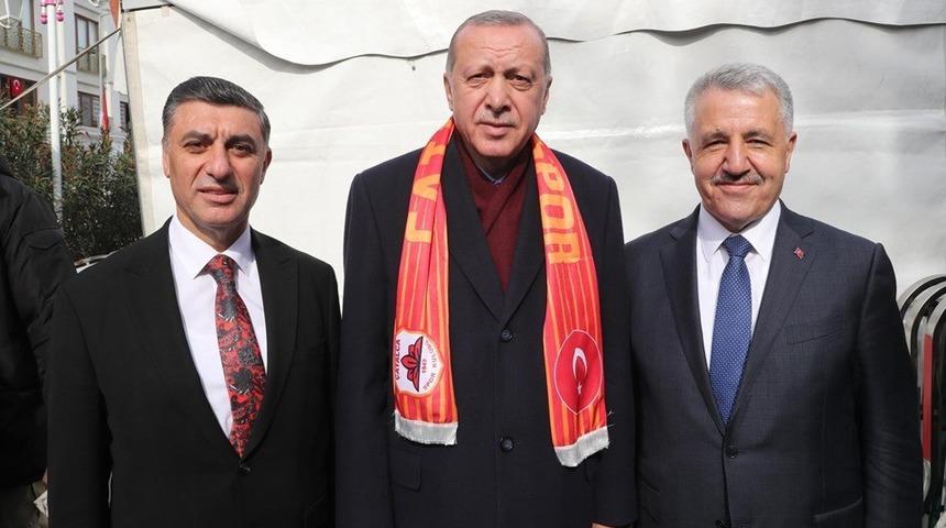 Cumhurbaşkanı Erdoğan&rsquo;dan Cumhur ittifakı Başkan adayı Nazik&rsquo;e destek