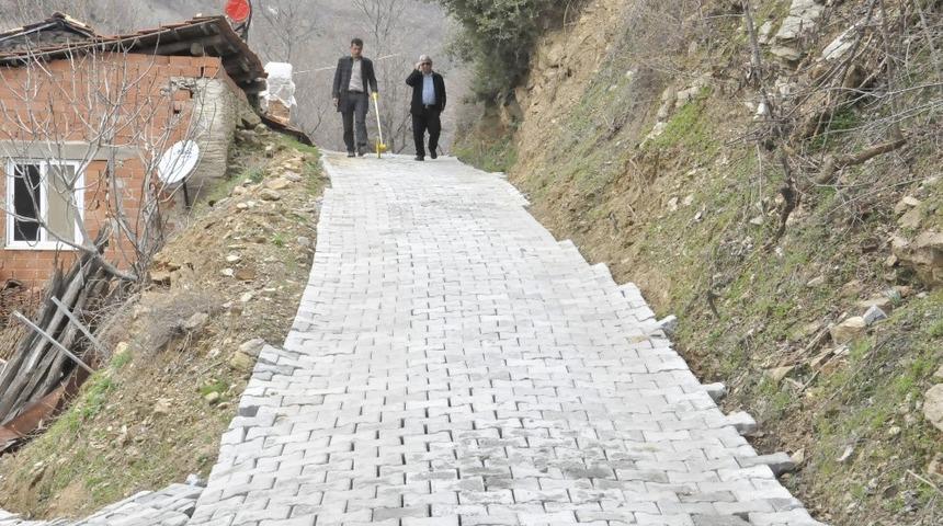 Nazilli Belediyesi, Yaylapınar ve Bağcıllı mahallelerinde yolları yeniledi