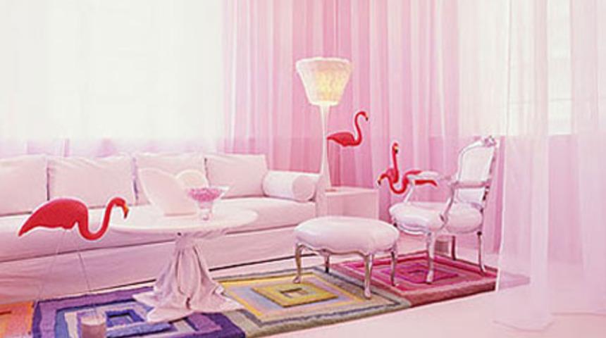 Pembe Tonlarında Dekorasyon