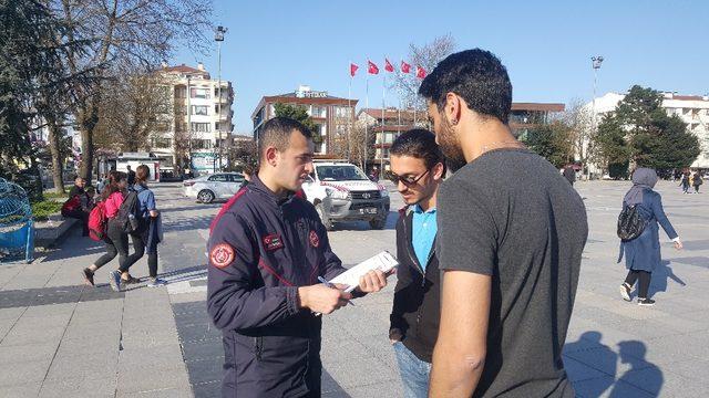 İtfaiye Müdürü Polat “Eğitimle vaka sayısı azalıyor”