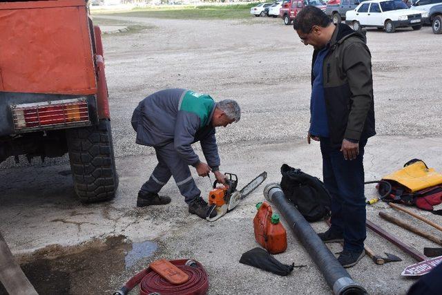 Kumluca’da orman personeline eğitim