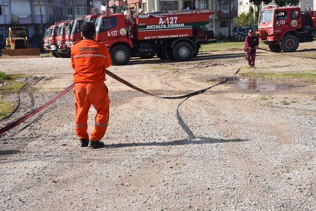 Kumluca’da orman personeline eğitim