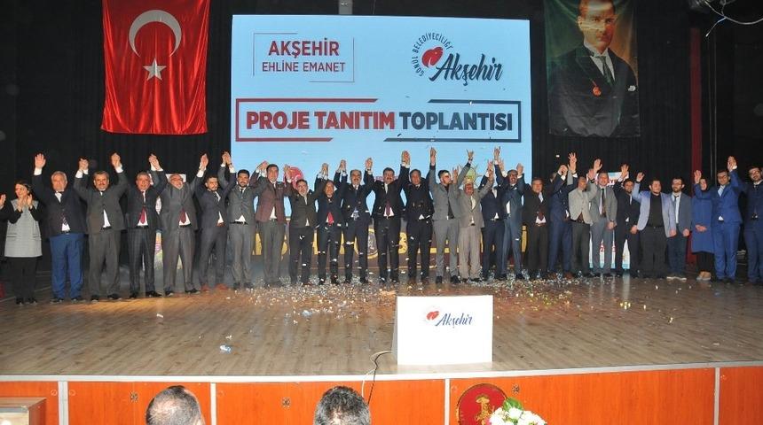 Başkan Akkaya&rsquo;dan 81 yeni proje