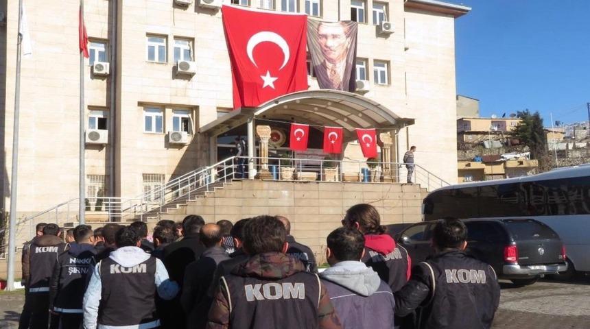 Şırnak merkezli 9 ilde FET&Ouml; operasyonu: 4 tutuklama