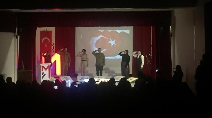 Mercan Kolejinde 18 Mart etkinliği