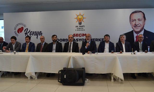 AK Parti Konya Teşkilatında medya buluşması