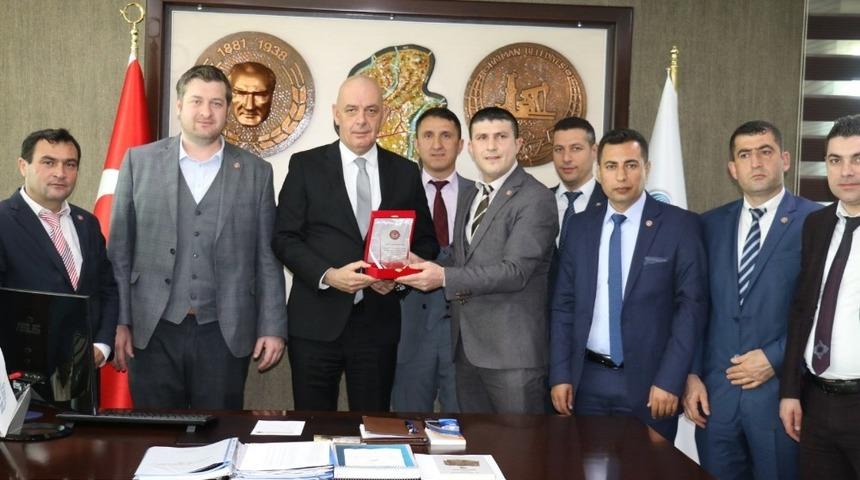 Şehit yakınları Başkan Aksoy ile bir araya geldi