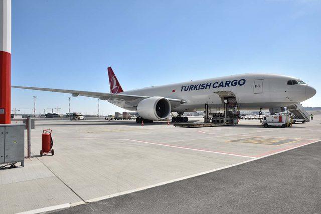 Turkish Cargo, İstanbul Havalimanı’ndan ilk kargo uçuşu gerçekleştirdi