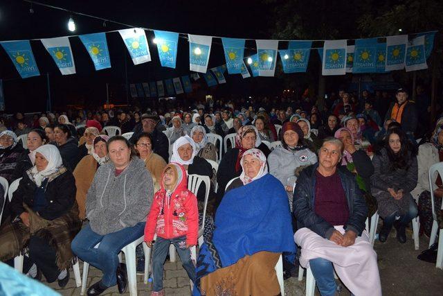 Mehmet Tosun’un mahalle toplantıları miting havasında devam ediyor