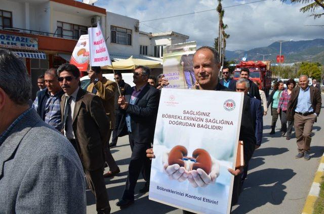 Bozyazı’da sağlıklı yaşam yürüyüşü