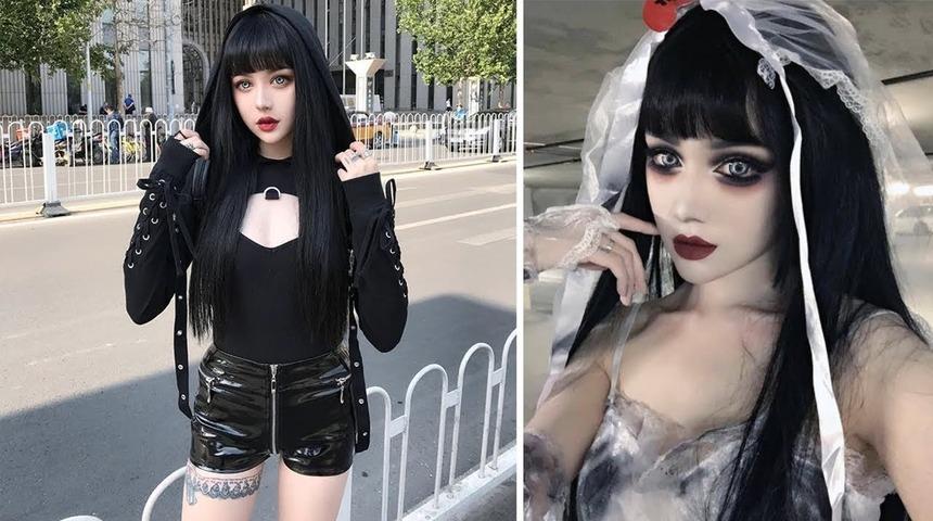 Metroya binmek i&ccedil;in makyaj silme şartı! İnanılmaz