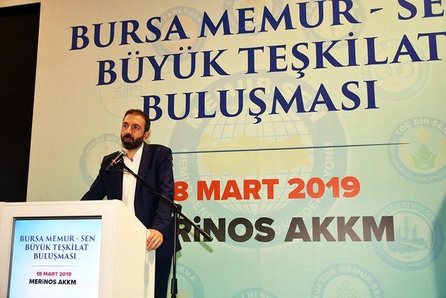 Memur-Sen Bursa’da büyük buluşma