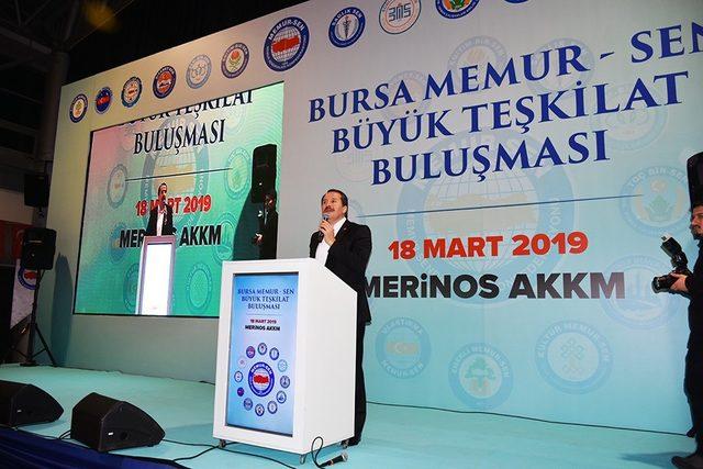 Memur-Sen Bursa’da büyük buluşma