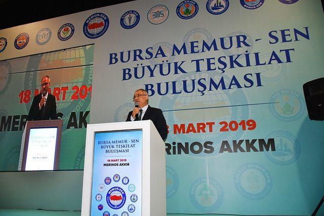 Memur-Sen Bursa’da büyük buluşma