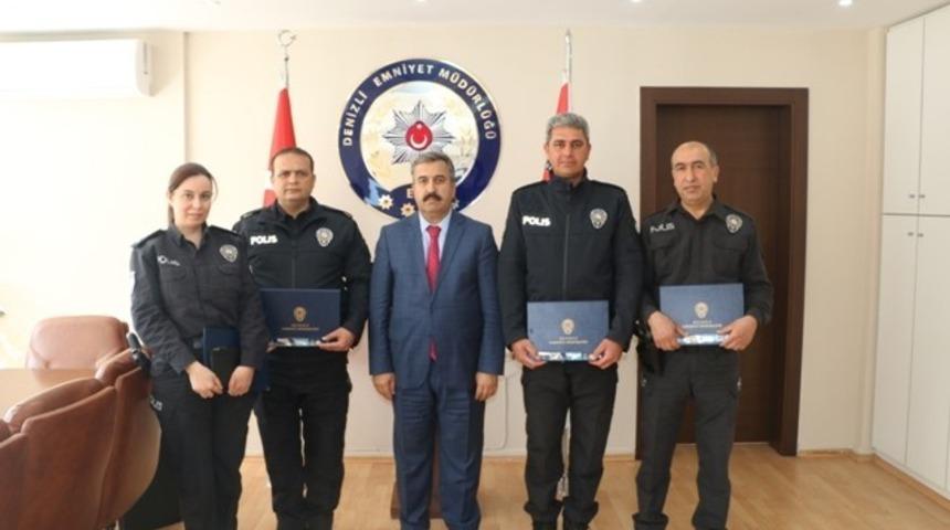 Demir başarılı personelleri &ouml;d&uuml;llendirdi