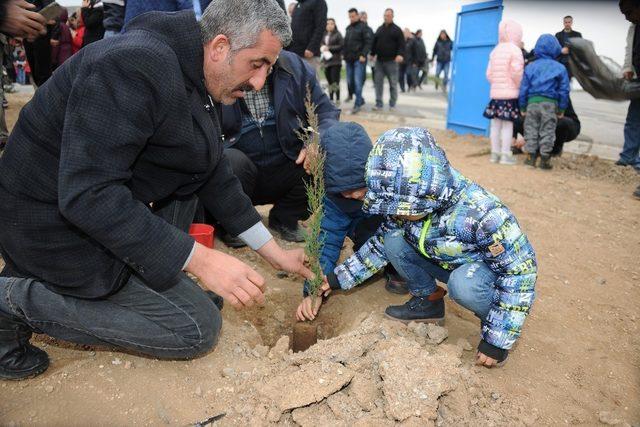 Minikler Malatya’nın ilk çocuk ormanını oluşturdu