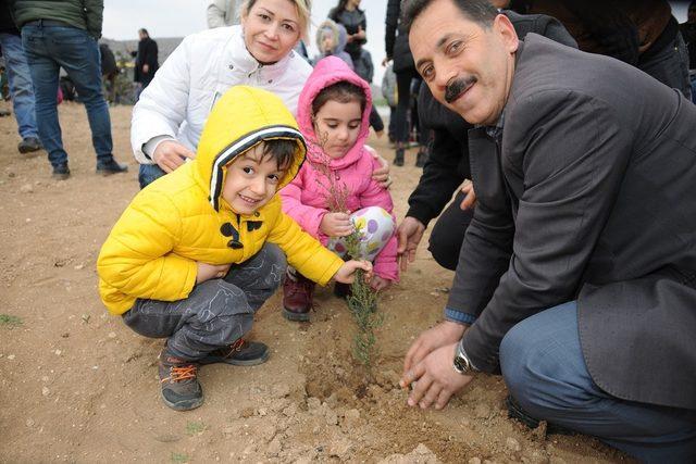 Minikler Malatya’nın ilk çocuk ormanını oluşturdu