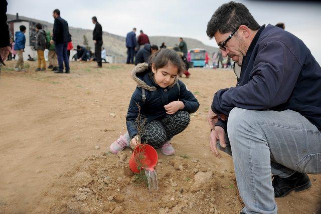 Minikler Malatya’nın ilk çocuk ormanını oluşturdu