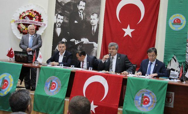 Aydın çiftçisi kendisini Ankara’da temsil edecek 5 delegeyi belirledi