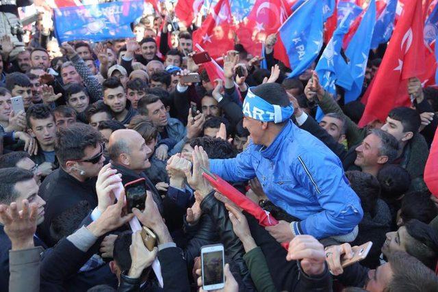 Bakan Soylu'dan Eruh'ta HDP'ye tepki: Bunlar PKK'ya, Kandil'e tapmışlar (2)