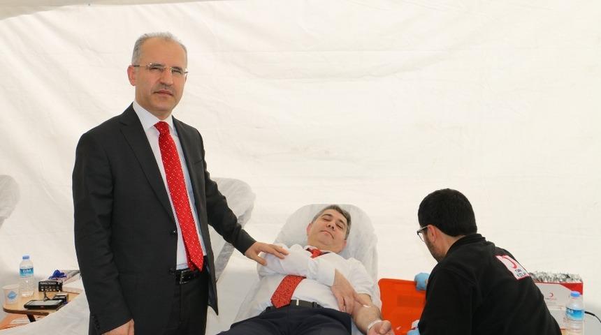 Antalya Adliyesi&rsquo;nde kan bağışı kampanyası