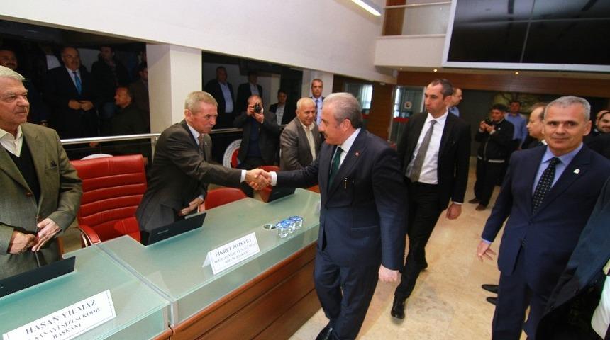 TBMM Başkanı Şentop, Uzunk&ouml;pr&uuml;&rsquo;de STK temsilcileri ile buluştu