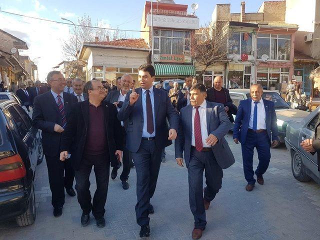DP Genel Başkanı Gültekin Uysal’dan Başkan Mustafa Koca’ya destek ziyareti