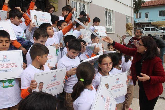 Büyükşehirden gençlere çevre temizliği eğitimi