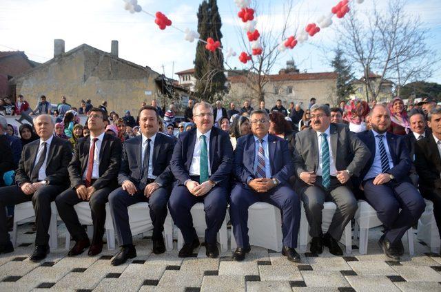 İstasyon Mahallesi Sosyal Donatı Alanı vatandaşların hizmetine sunuldu