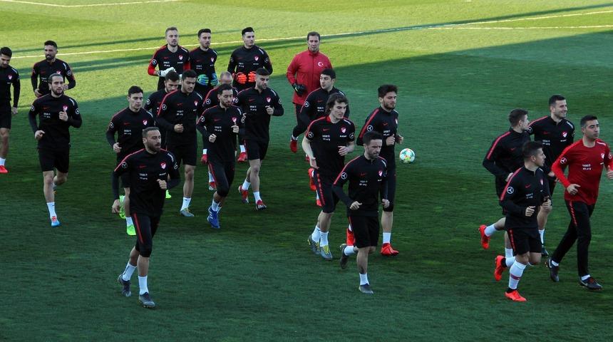 A Milli Takım'da hazırlıklar sürüyor