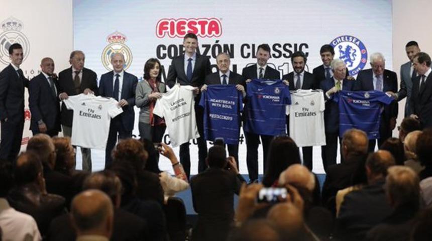 Real Madrid ile Chelsea veteranları karşı karşıya