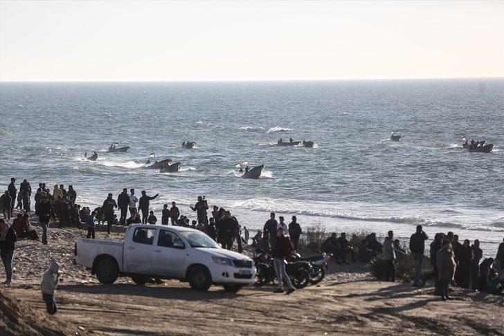 Gazze'deki 'deniz eylemleri' sürüyor  G2