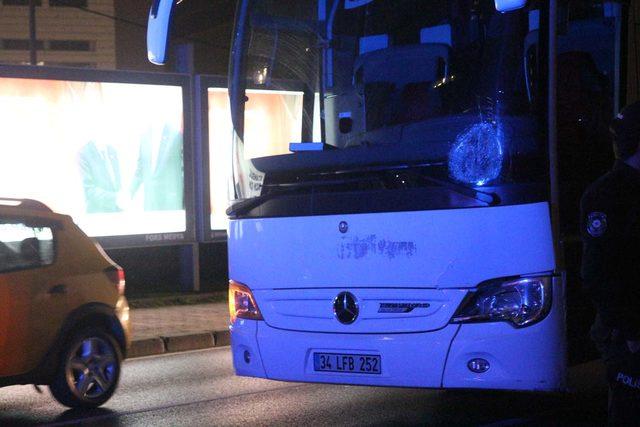 Şişli'de yolun karşısına geçmek isterken canından oldu